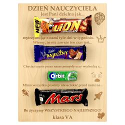 Prezent na Dzień Nauczyciela Tabliczka-...
