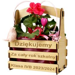 Nosidło doniczka z dedykacją prezent dla...