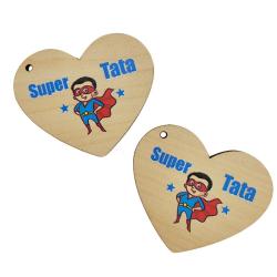 Brelok Super Tata prezent na Dzień Ojca...
