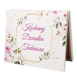 Prezent pudełko na merci na Dzień Dziadków dla...